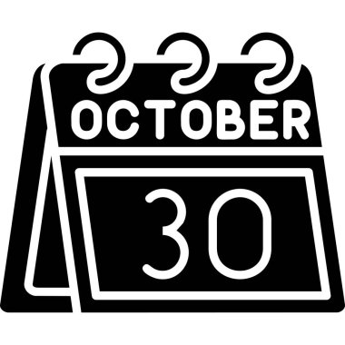 Yazı ikonuna sahip takvim