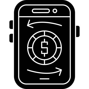 para cep telefonu simgesi, basit biçim