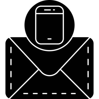 dağıtım adamı simgesi, basit tasarım