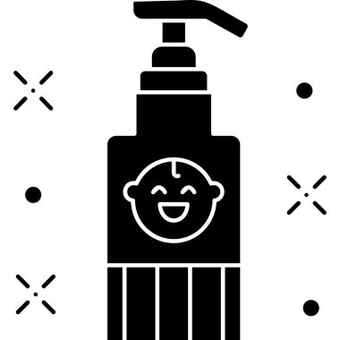 duş jeli simgesi, basit biçim