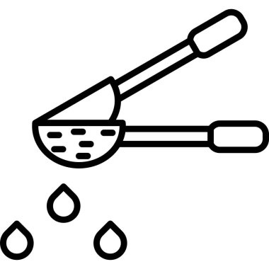 Musluk ikonu. Web için tap vektör simgelerinin özet çizimi