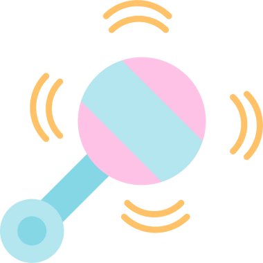 Mikrofon. Web simgesi basit illüstrasyon