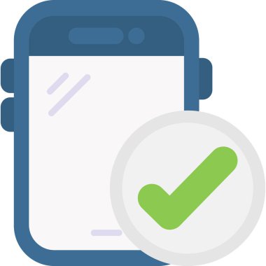 cep telefonu ikonu vektör illüstrasyonu