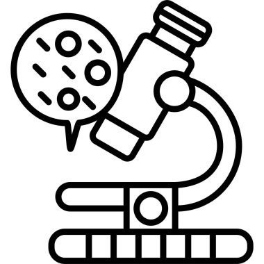 Mikroskop mikroskobu. Basit resimleme