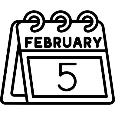 Şubat ayındaki simge tasarımı