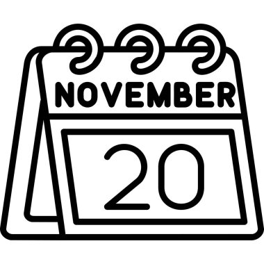 Kasım 20 - 2 takvim simgesi