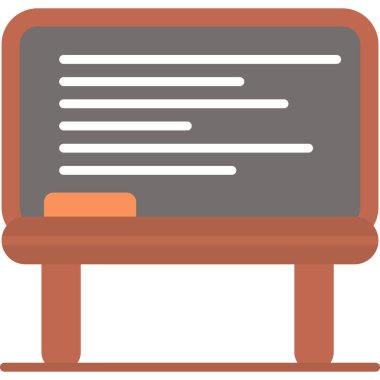 Gazete ikonu. Web için gazete vektör simgelerinin basit illüstrasyonu