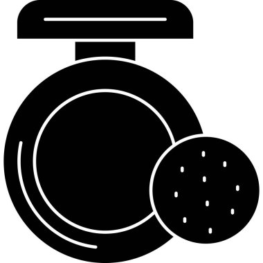 Gıda simgesinin vektör illüstrasyonu