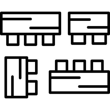 Koltuk mobilyası taslak vektörü. Koltuk mobilyası. mobilya kanepesi