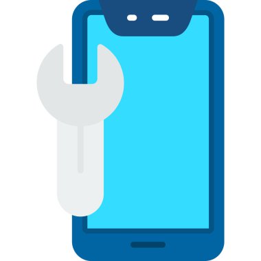 Telefon vektör illüstrasyonunu onar