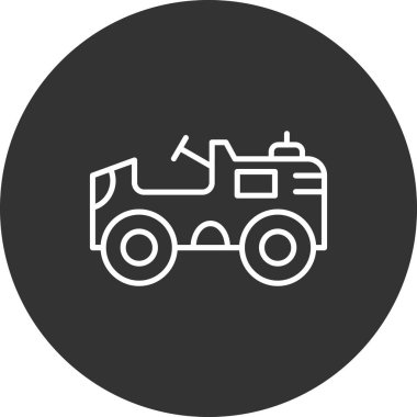 Bir çiftlik simgesinin vektör illüstrasyonu