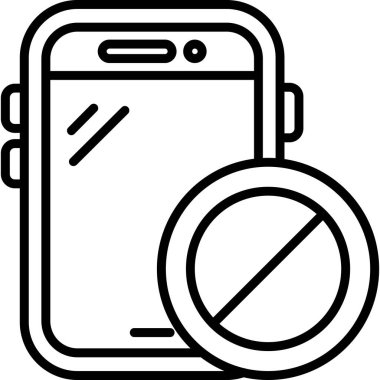 Akıllı telefon. Web simgesi basit tasarım