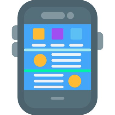 Web geliştirme mobil simgesi