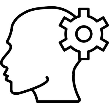 Başlık başlığı ikonu. Beyaz arkaplanda izole edilmiş web tasarımı için ana başlık baş vektör simgesi