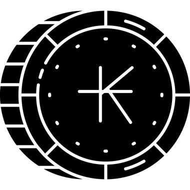 zaman simgesi, vektör illüstrasyonu