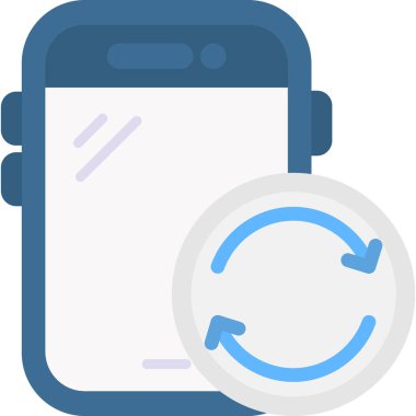 Cep telefonu. Basit resimleme