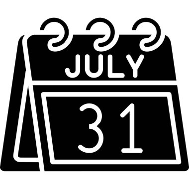 3 Ağustos takvim ikonu tasarım vektör takvimi günü