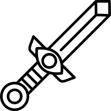 Balta simgesi vektör illüstrasyonu