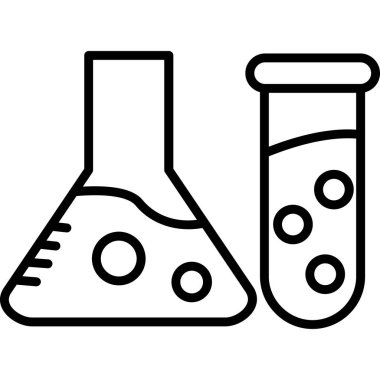 Laboratuvar test simgesi, özet biçimi