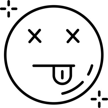 Ölü simge vektör illüstrasyon tasarımı