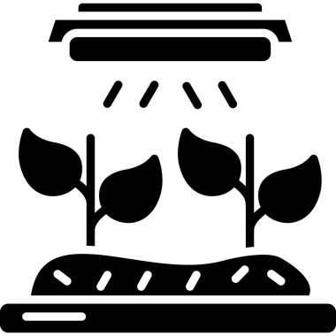 Bahçe. Web simgesi basit tasarım