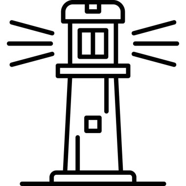 fener simgesi, vektör çizimi