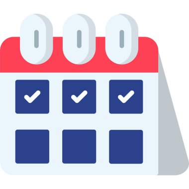 düz biçimli takvim olay simgesini kontrol et