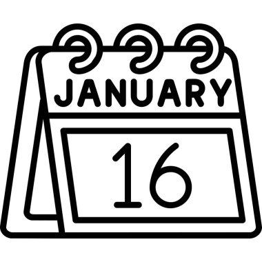 15 Aralık - Takvim simgesi tasarımı