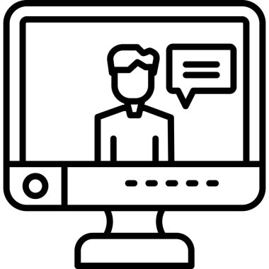 Video çağrısı. Basit tasarım