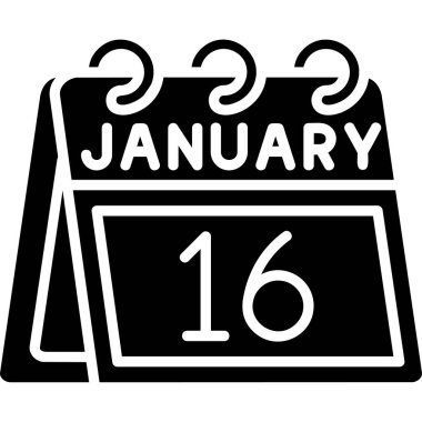 Takvim simgesi. basit biçim