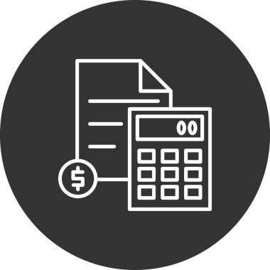 Para için. Web simgesi basit tasarım