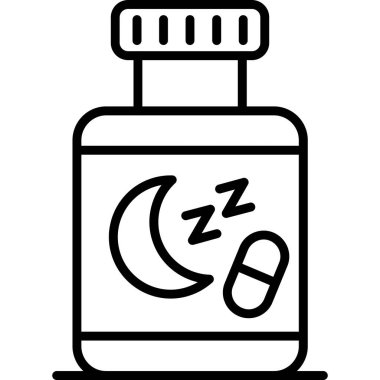 gece uykusu uyku ikonu ana hatlarıyla