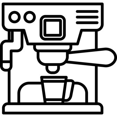 kahve makinesi kahve ikonu