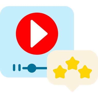 favori web simgesi basit illüstrasyon