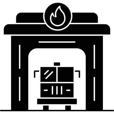 gaz yakma simgesi, basit biçim