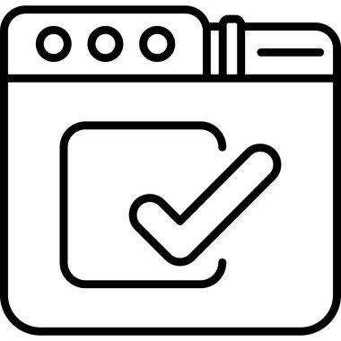 kontrol listesi simgesini kontrol et