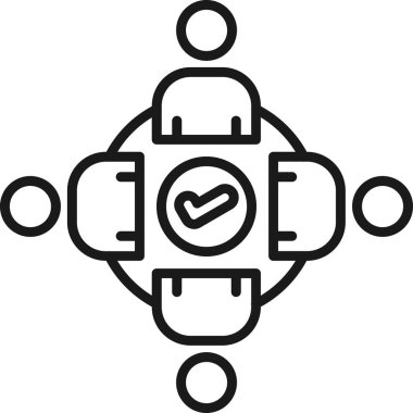 iş ağı bağlantı simgesi