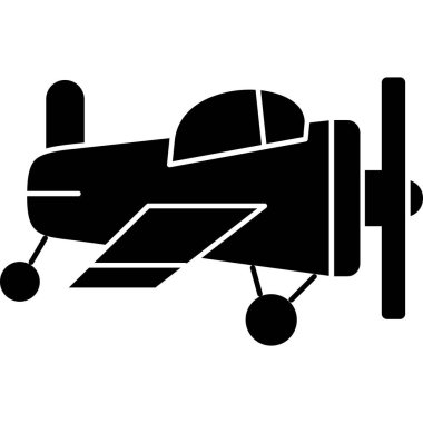 düz biçimli düzlem simgesi