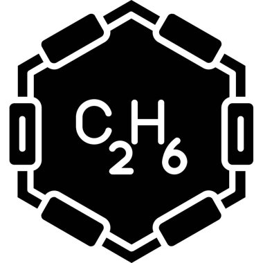 Kimyasal. Web simgesi basit illüstrasyon