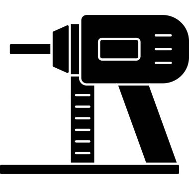 Silah ikonu. Web için silah vektör simgelerinin basit çizimi