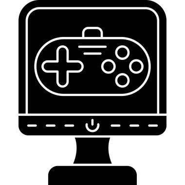 Oyun kontrolörü. Basit resimleme