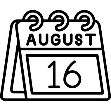 Takvim simge tasarlamak vektör