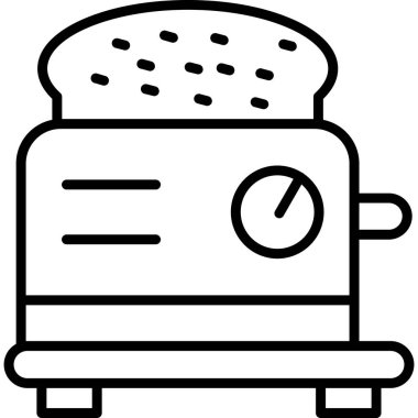 Kahve. Web simgesi basit illüstrasyon