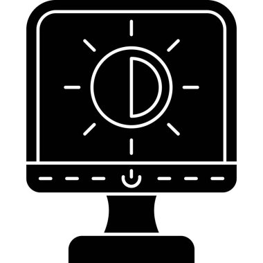 seo modern simgesinin vektör illüstrasyonu