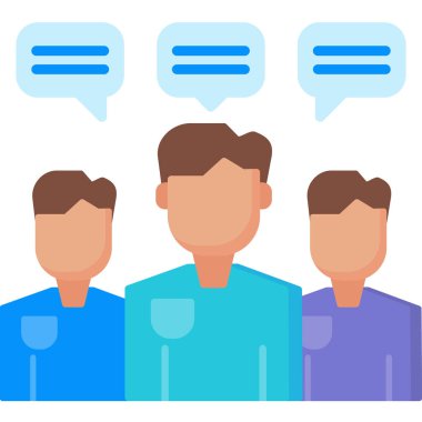 sohbet iletişim simgesi