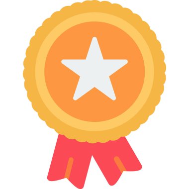 Madalya ödülü vektör illüstrasyonu