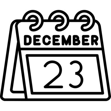 Aralık 20 rd takvim simgesi