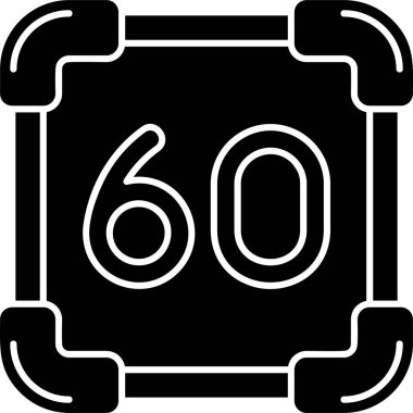 60. sayı simgesi