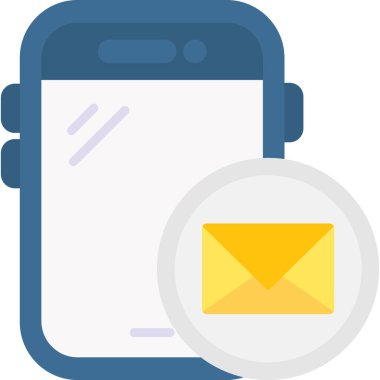 e-posta simgesi düz biçimli