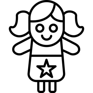 bebek kız çocuk simgesi